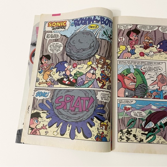 Vintage 1994 Sonic the Hedgehog No 15 Comic Book Dr Robotnik - Picture 12 of 16
